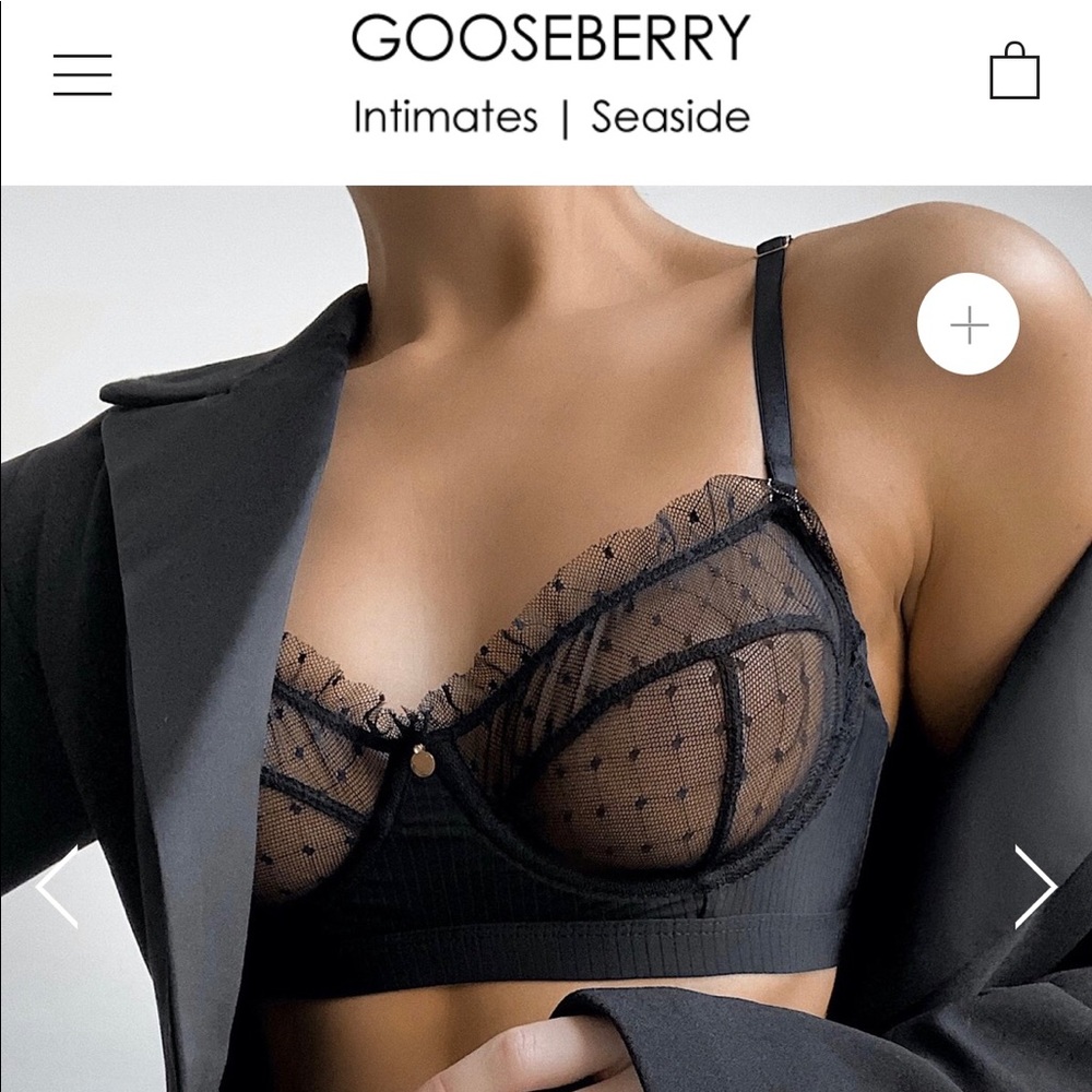 Gooseberry Black bra